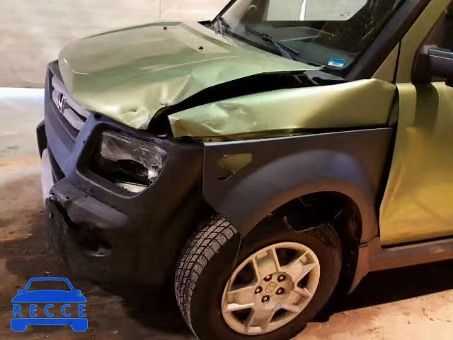 2007 HONDA ELEMENT LX 5J6YH18307L003077 зображення 9