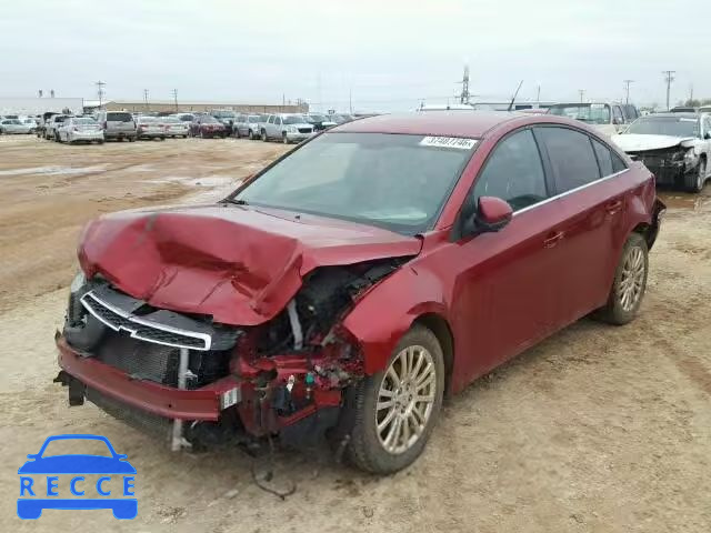 2011 CHEVROLET CRUZE ECO 1G1PK5S94B7300550 зображення 1