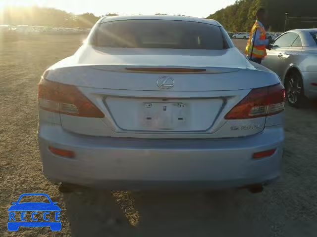 2011 LEXUS IS 250 JTHFF2C20B2519282 image 9