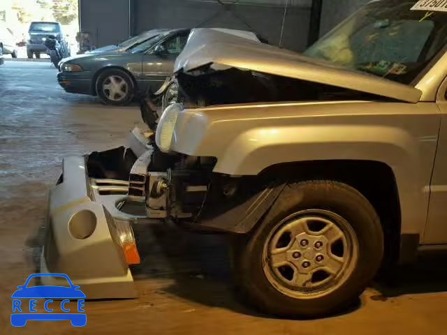 2009 JEEP PATRIOT SP 1J4FT28A69D178604 image 9