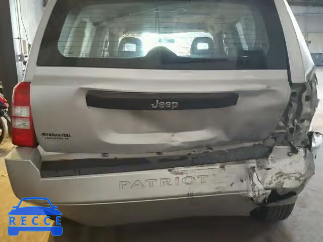 2009 JEEP PATRIOT SP 1J4FT28A69D178604 image 8