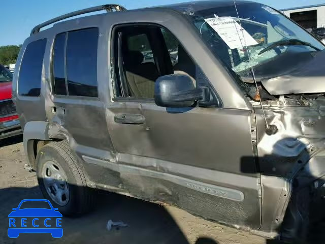 2005 JEEP LIBERTY SP 1J4GL48K65W653322 image 9