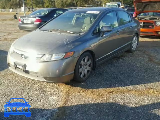 2008 HONDA CIVIC LX 2HGFA16508H347627 image 1