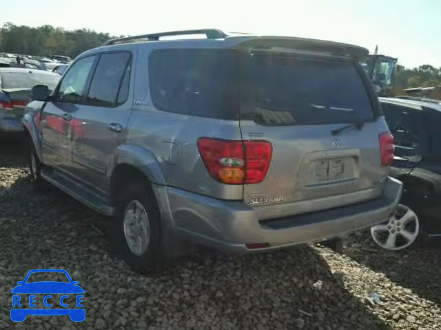 2002 TOYOTA SEQUOIA LI 5TDZT38A12S124131 image 2