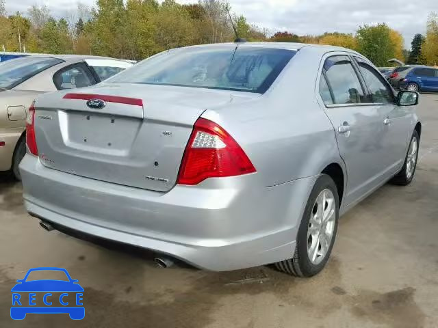 2012 FORD FUSION SE 3FAHP0HG9CR323179 зображення 3