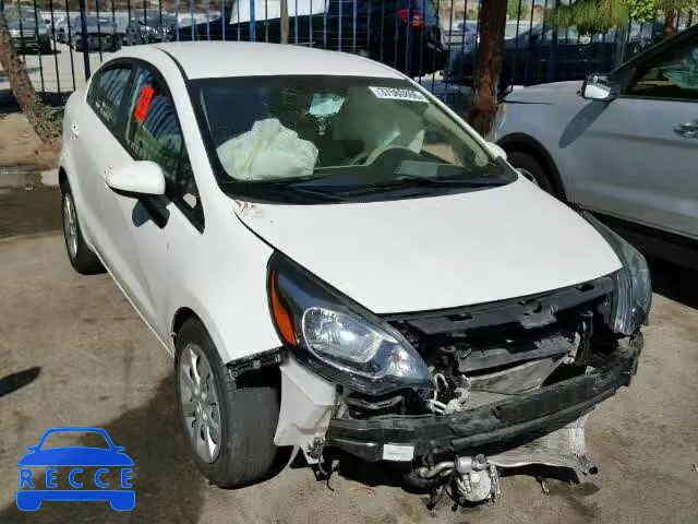 2013 KIA RIO LX KNADM4A3XD6111998 зображення 0