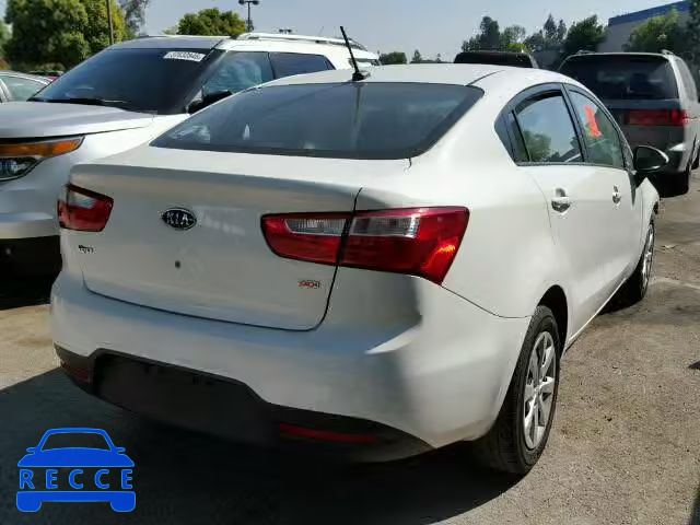 2013 KIA RIO LX KNADM4A3XD6111998 зображення 3