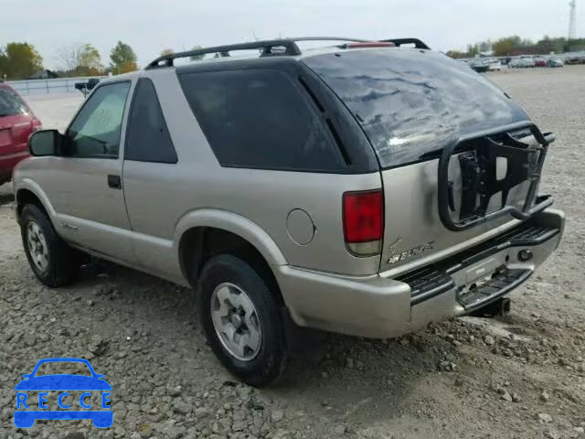 2005 CHEVROLET BLAZER 1GNCT18X95K120412 image 2