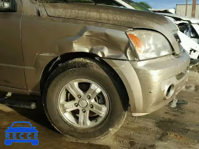 2006 KIA SORENTO EX KNDJD733865575319 image 9