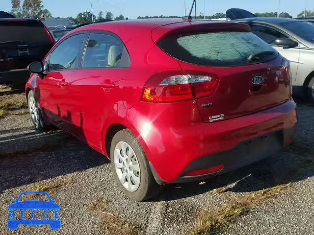 2012 KIA RIO LX KNADM5A32C6068472 image 2