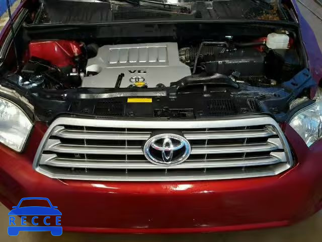 2008 TOYOTA HIGHLANDER JTEES41A582062990 Bild 6