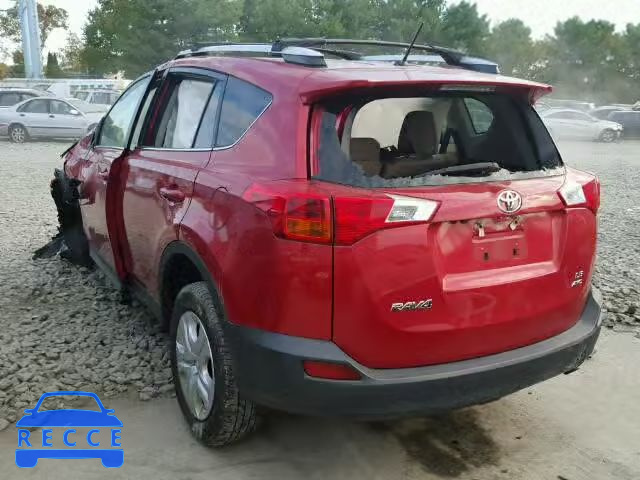 2013 TOYOTA RAV4 LE JTMBFREV3D5003497 image 2