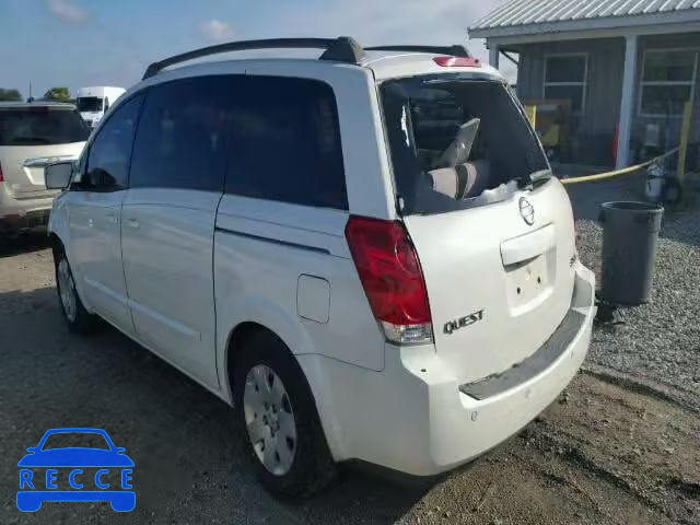 2005 NISSAN QUEST S/SE 5N1BV28U75N136063 Bild 2