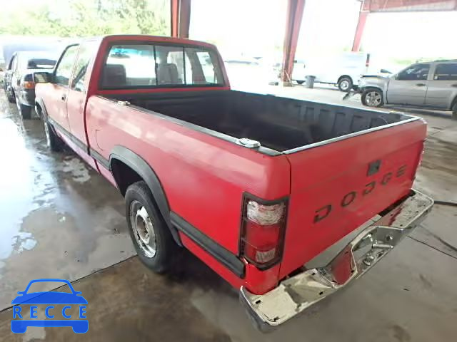 1993 DODGE DAKOTA 1B7FL23X0PS135497 image 2