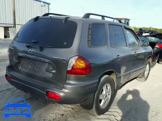 2004 HYUNDAI SANTA FE KM8SB13DX4U696884 зображення 3