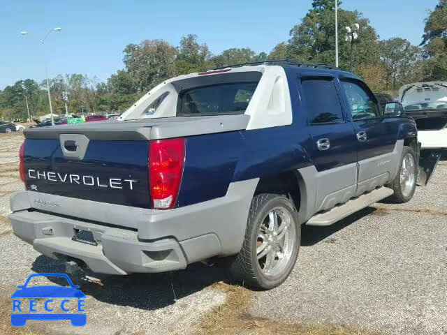 2002 CHEVROLET AVALANCHE 3GNEC13T82G240170 Bild 3