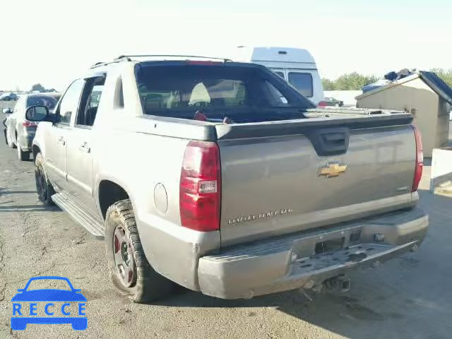 2007 CHEVROLET AVALANCHE 3GNFK12377G194007 image 2