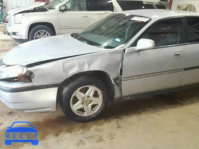 2005 CHEVROLET IMPALA 2G1WF55E459232780 зображення 9