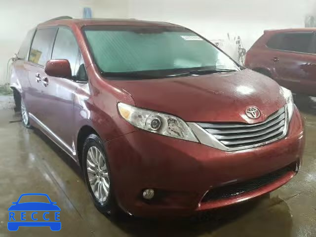 2014 TOYOTA SIENNA XLE 5TDYK3DC5ES475070 image 0