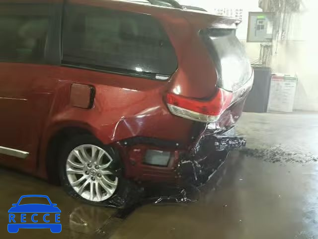 2014 TOYOTA SIENNA XLE 5TDYK3DC5ES475070 image 9