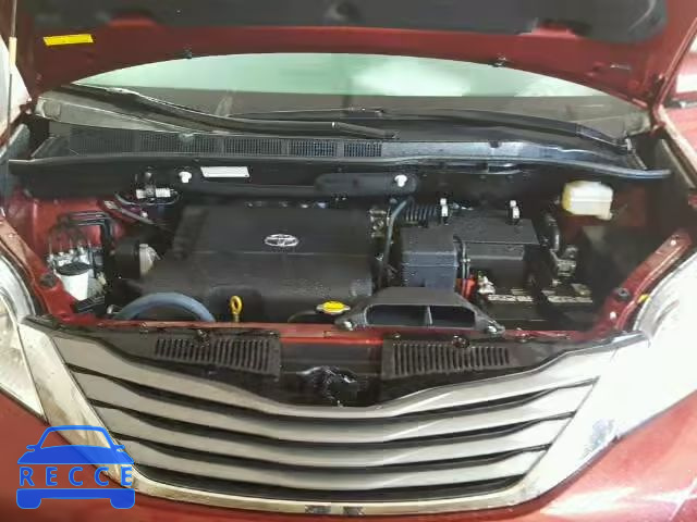 2014 TOYOTA SIENNA XLE 5TDYK3DC5ES475070 image 6