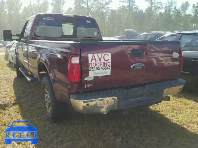 2008 FORD F250 SUPER 1FTSX21R68EA38084 image 2