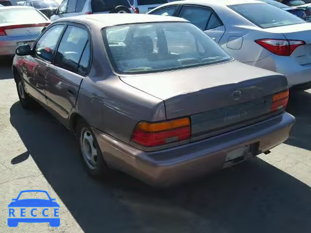 1993 TOYOTA COROLLA LE 1NXAE09E1PZ040722 зображення 2