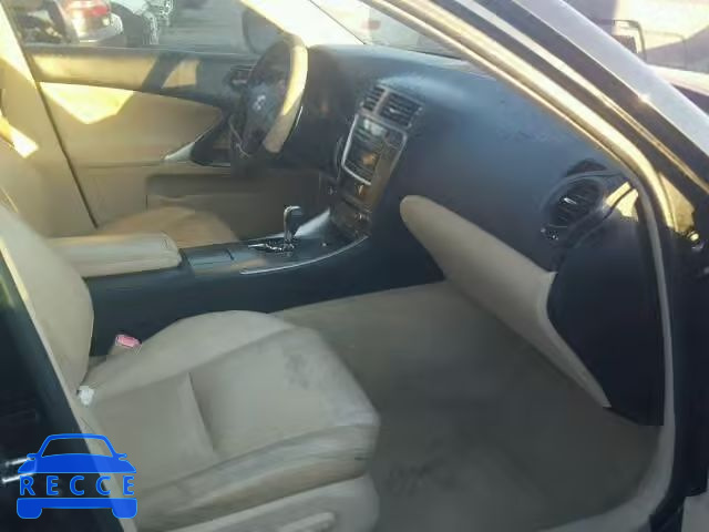 2006 LEXUS IS 250 JTHBK262X65001643 image 4