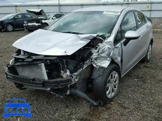 2014 KIA RIO LX KNADM4A37E6416649 image 1