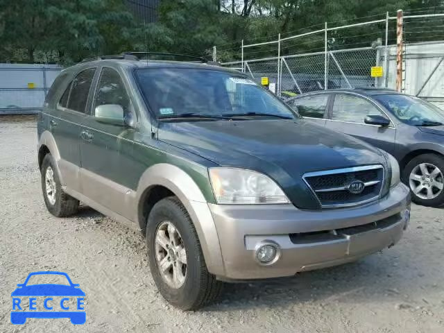 2004 KIA SORENTO EX KNDJC733X45285129 image 0