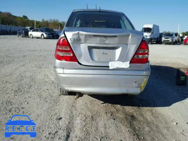 2001 MERCEDES-BENZ C240 WDBRF61J11F125070 зображення 8