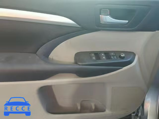 2016 TOYOTA HIGHLANDER 5TDJKRFH4GS292503 Bild 9