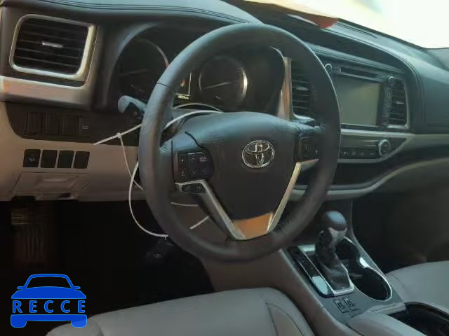 2016 TOYOTA HIGHLANDER 5TDJKRFH4GS292503 зображення 8