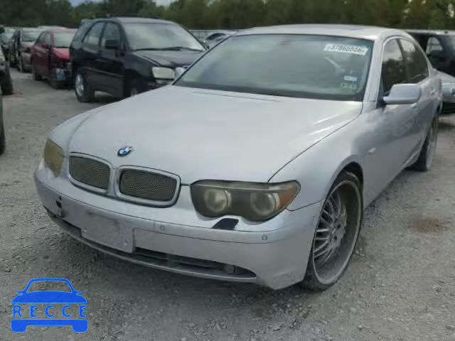 2002 BMW 745I WBAGL63452DP53183 image 1