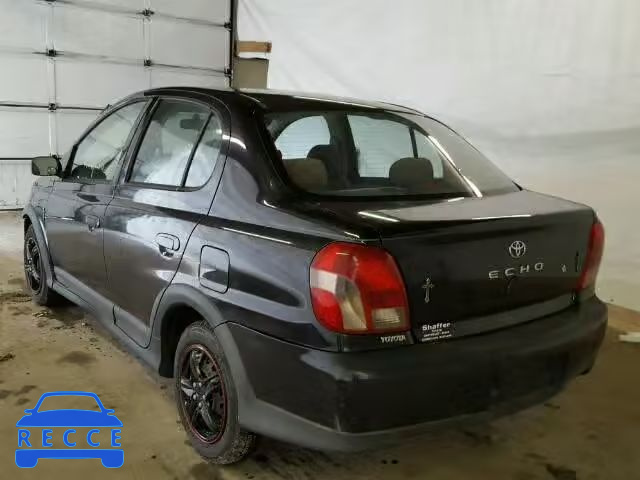 2000 TOYOTA ECHO JTDBT1232Y0100206 image 2