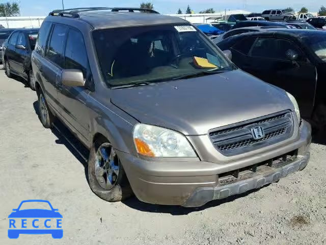 2004 HONDA PILOT EXL 2HKYF18624H538112 image 0