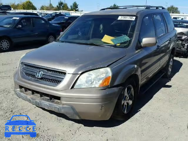 2004 HONDA PILOT EXL 2HKYF18624H538112 image 1