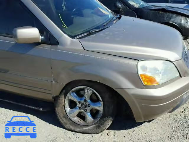 2004 HONDA PILOT EXL 2HKYF18624H538112 image 8