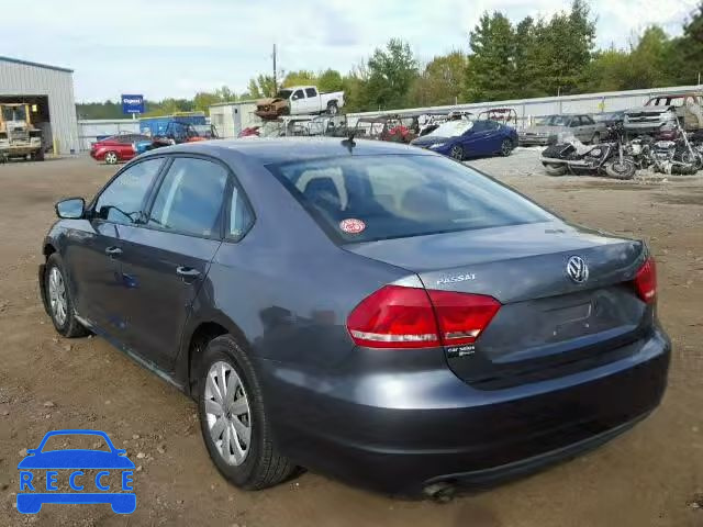 2013 VOLKSWAGEN PASSAT S 1VWAP7A39DC066677 image 2