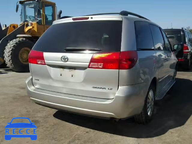 2004 TOYOTA SIENNA CE/ 5TDZA23C24S039181 зображення 3