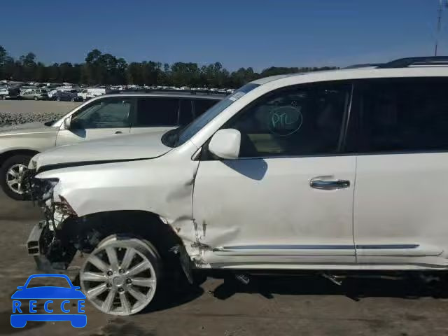 2010 LEXUS LX 570 JTJHY7AX4A4036815 зображення 9