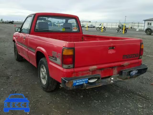 1992 MAZDA B2200 SHOR JM2UF1232N0287521 image 2