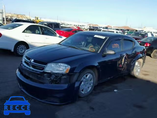 2014 DODGE AVENGER SE 1C3CDZAB4EN184024 image 1
