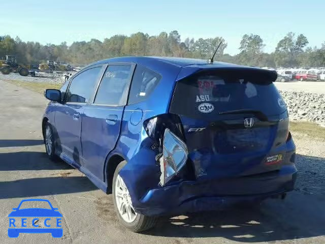 2009 HONDA FIT SPORT JHMGE88449C004794 image 2