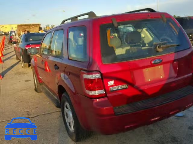 2008 FORD ESCAPE XLS 1FMCU02Z68KA81899 зображення 2