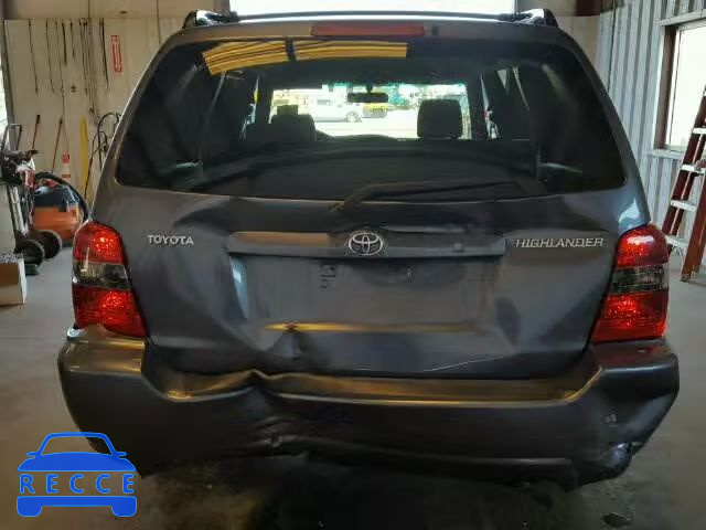 2006 TOYOTA HIGHLANDER JTEGD21A860151775 зображення 9