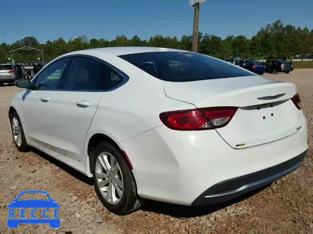 2015 CHRYSLER 200 LIMITE 1C3CCCAB1FN586827 image 2