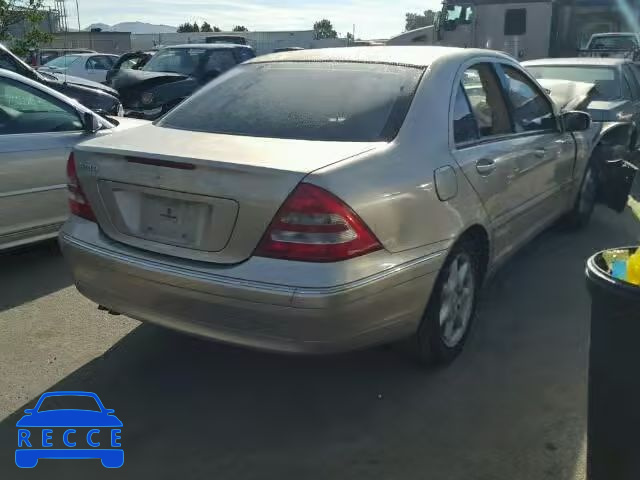 2003 MERCEDES-BENZ C240 WDBRF61J63F328345 image 3