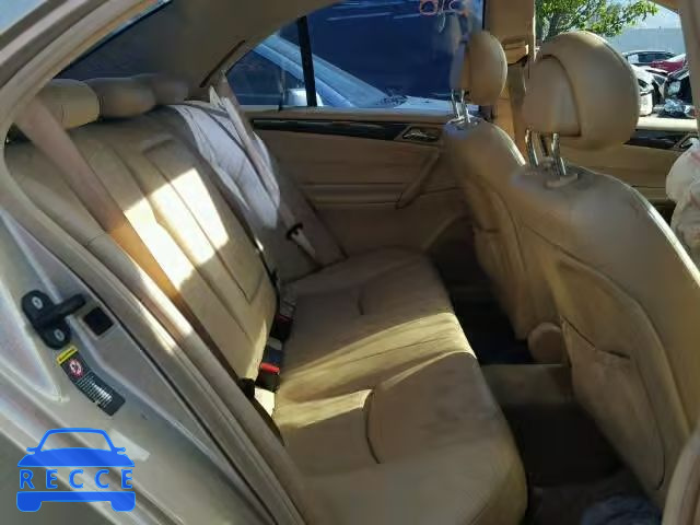 2003 MERCEDES-BENZ C240 WDBRF61J63F328345 зображення 5