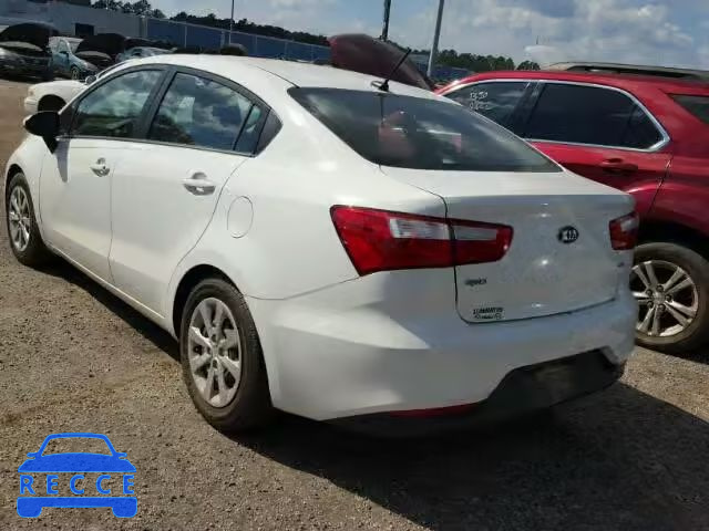 2016 KIA RIO LX KNADM4A37G6600573 image 2